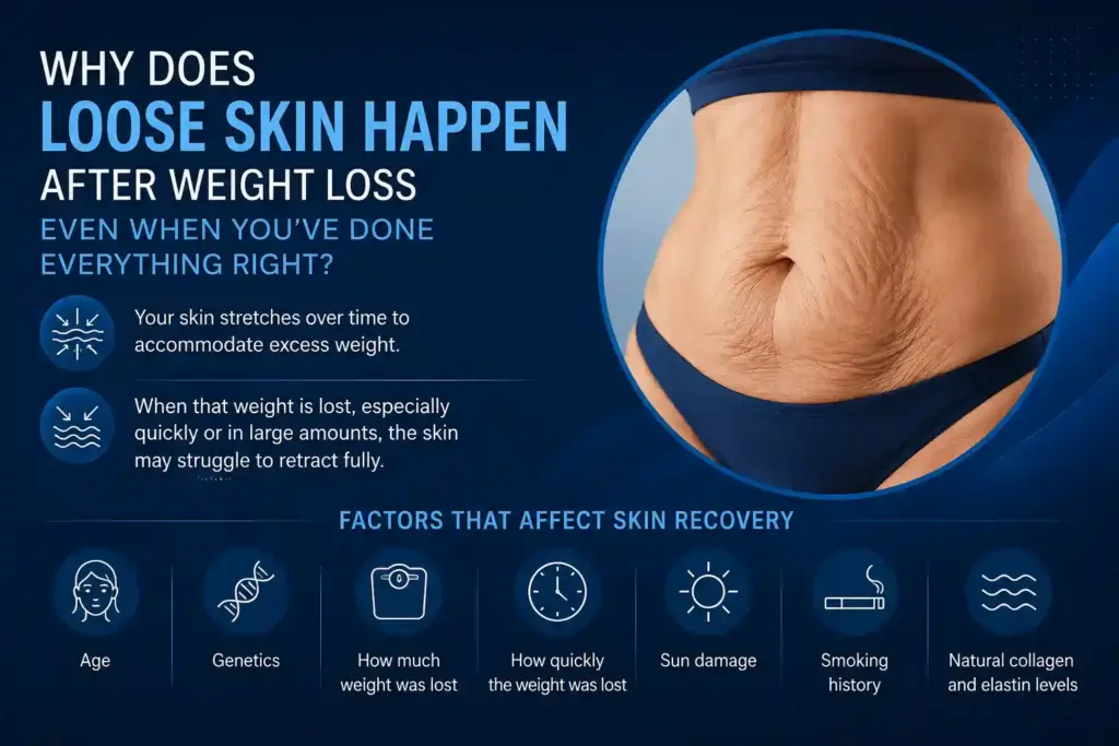 Why Does Loose Skin Happen After Weight Loss Even When You’ve Done Everything Right Salford?