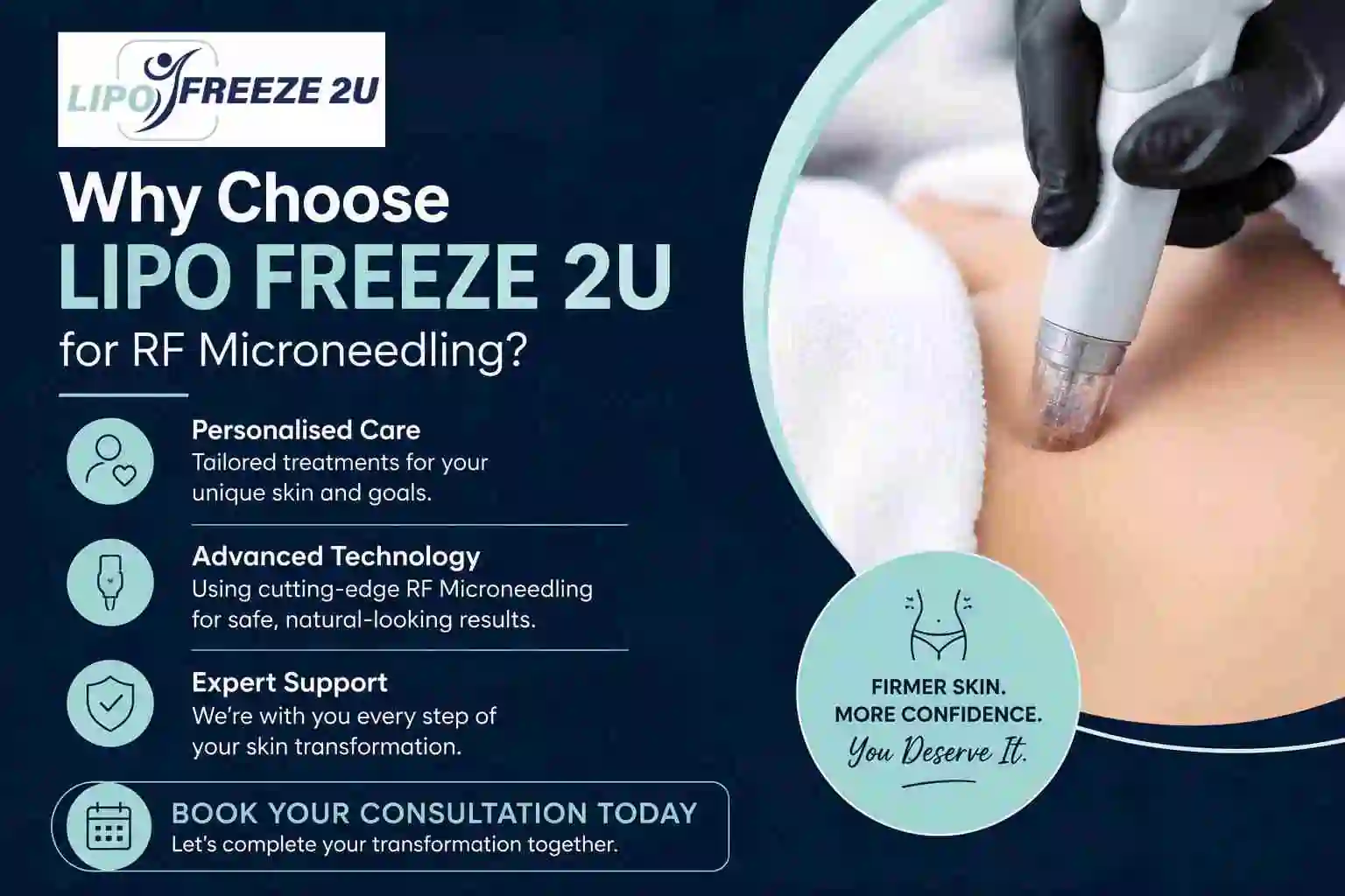 Why Choose LIPO FREEZE 2U for RF Microneedling Salford?