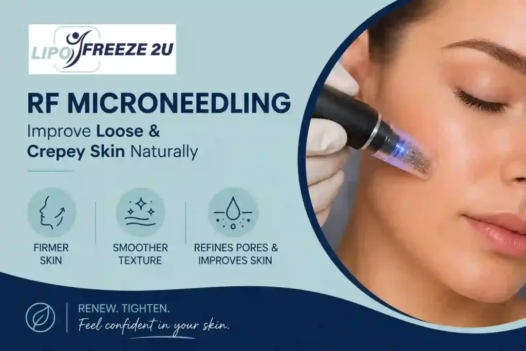 Can RF Microneedling Help Improve Loose and Crepey Skin Salford?